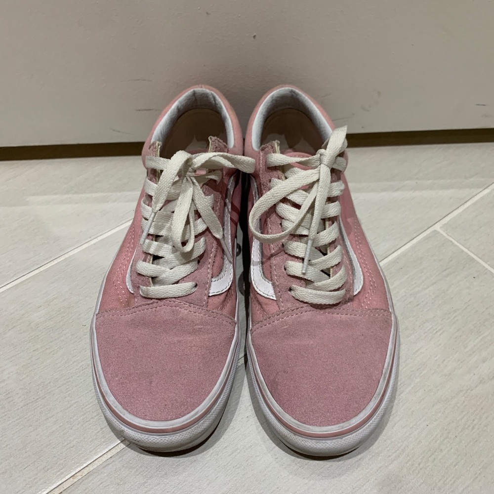 VANS Suede & Canvas Old Skool Girls Shoes
